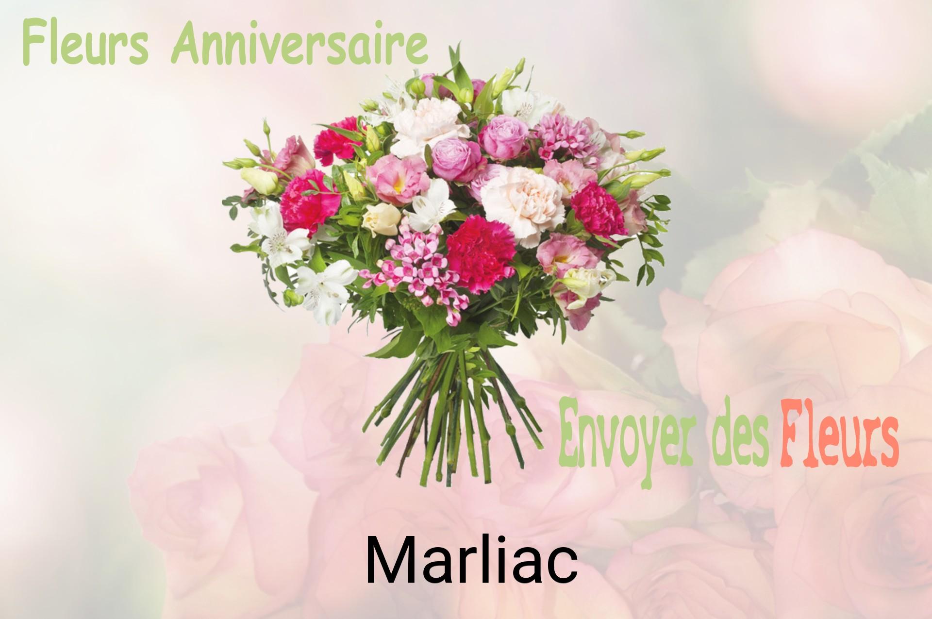 Bouquet de fleurs d’anniversaire livré à Marliac